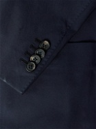Incotex - Slim-Fit Cotton-Blend Gabardine Suit - Blue