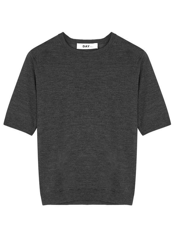 Photo: Day Birger ET Mikkelsen Carolina Wool Jumper Dark Grey