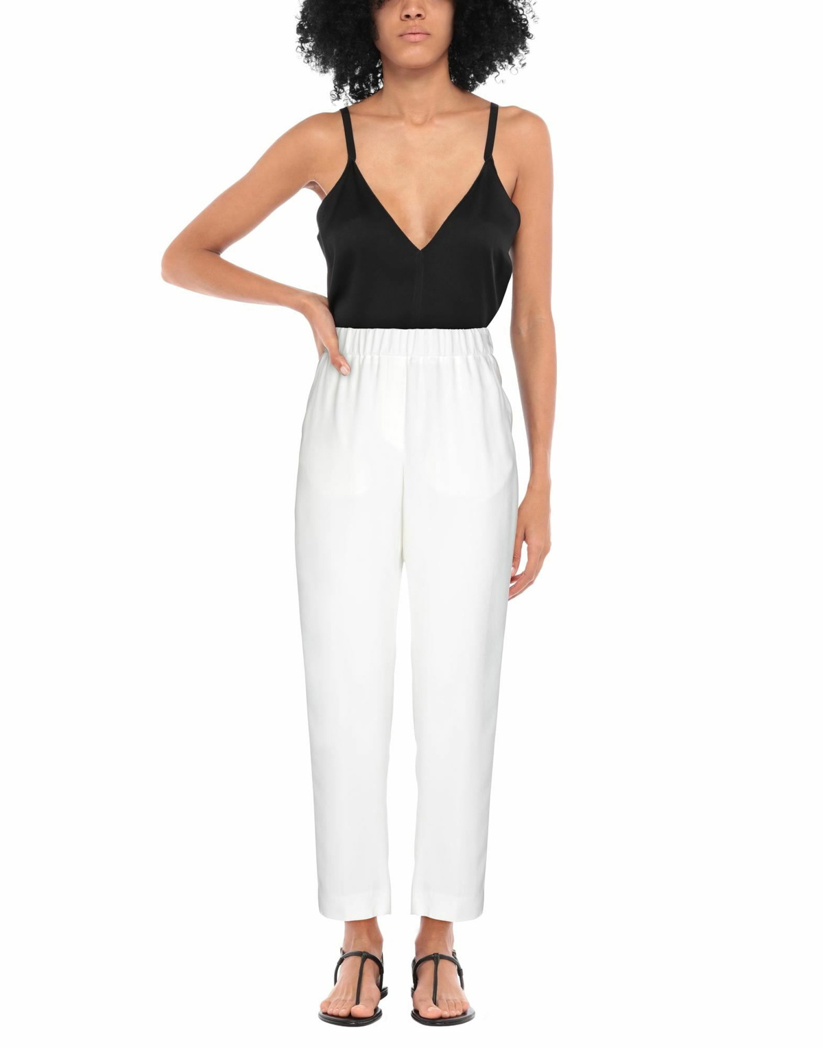 Peserico Womens Pants in White