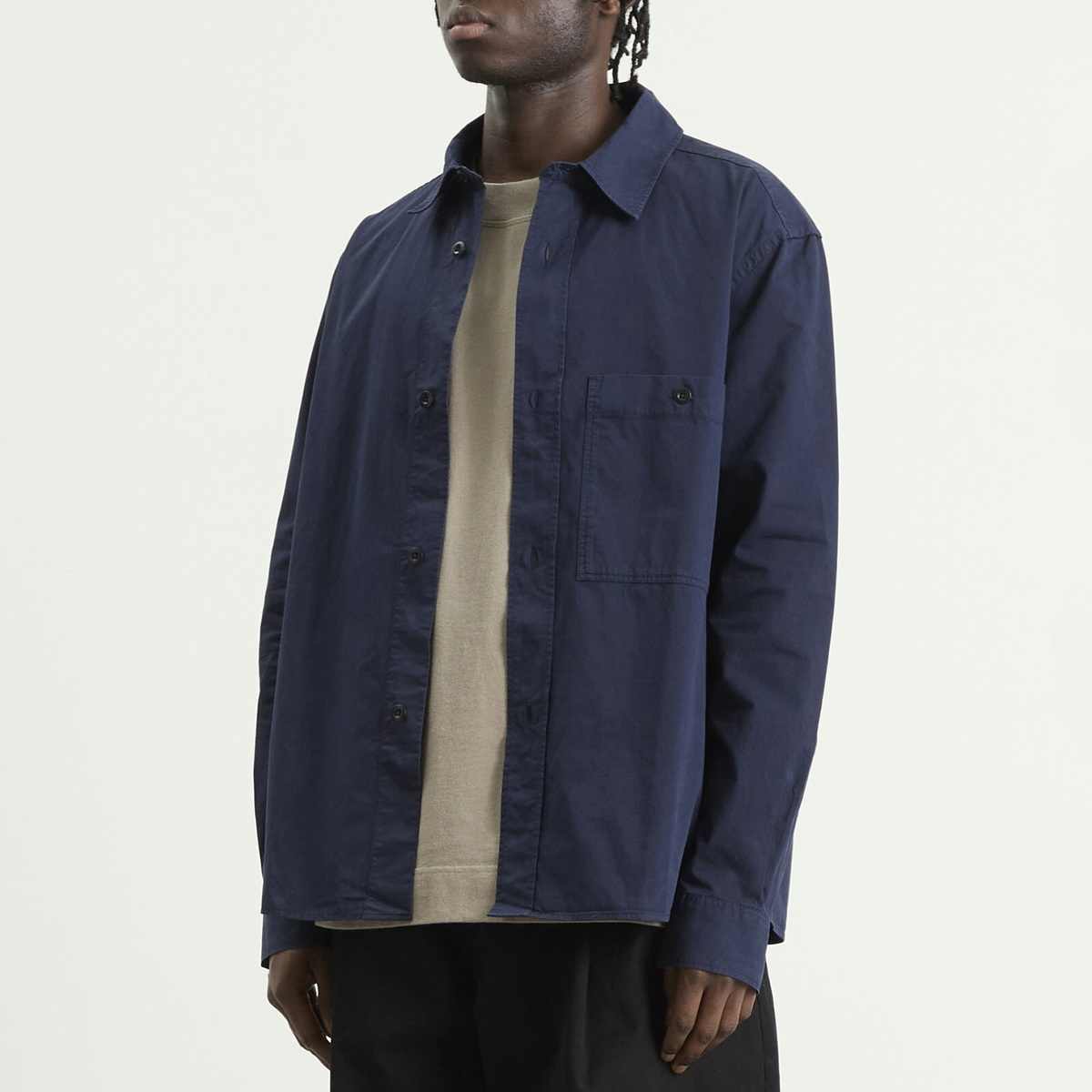 ★MHL MARGARET HOWELL プルオーバー シャツ Margaret Howell MHL Overhead Shirt Cotton Wool Drill Bone – Neighbour