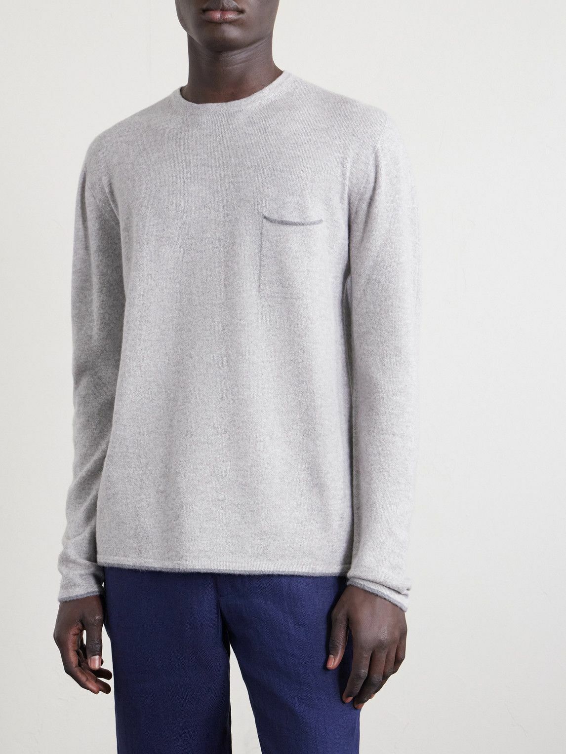 SEASE - Shore Cashmere Sweater - Gray