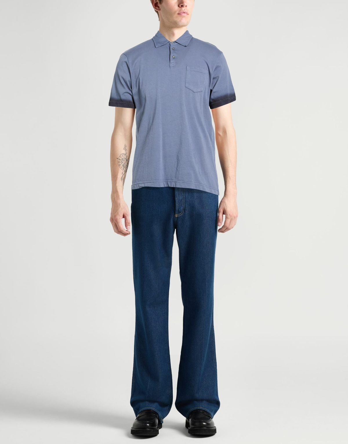 Crossley Mens Polo shirt in Navy