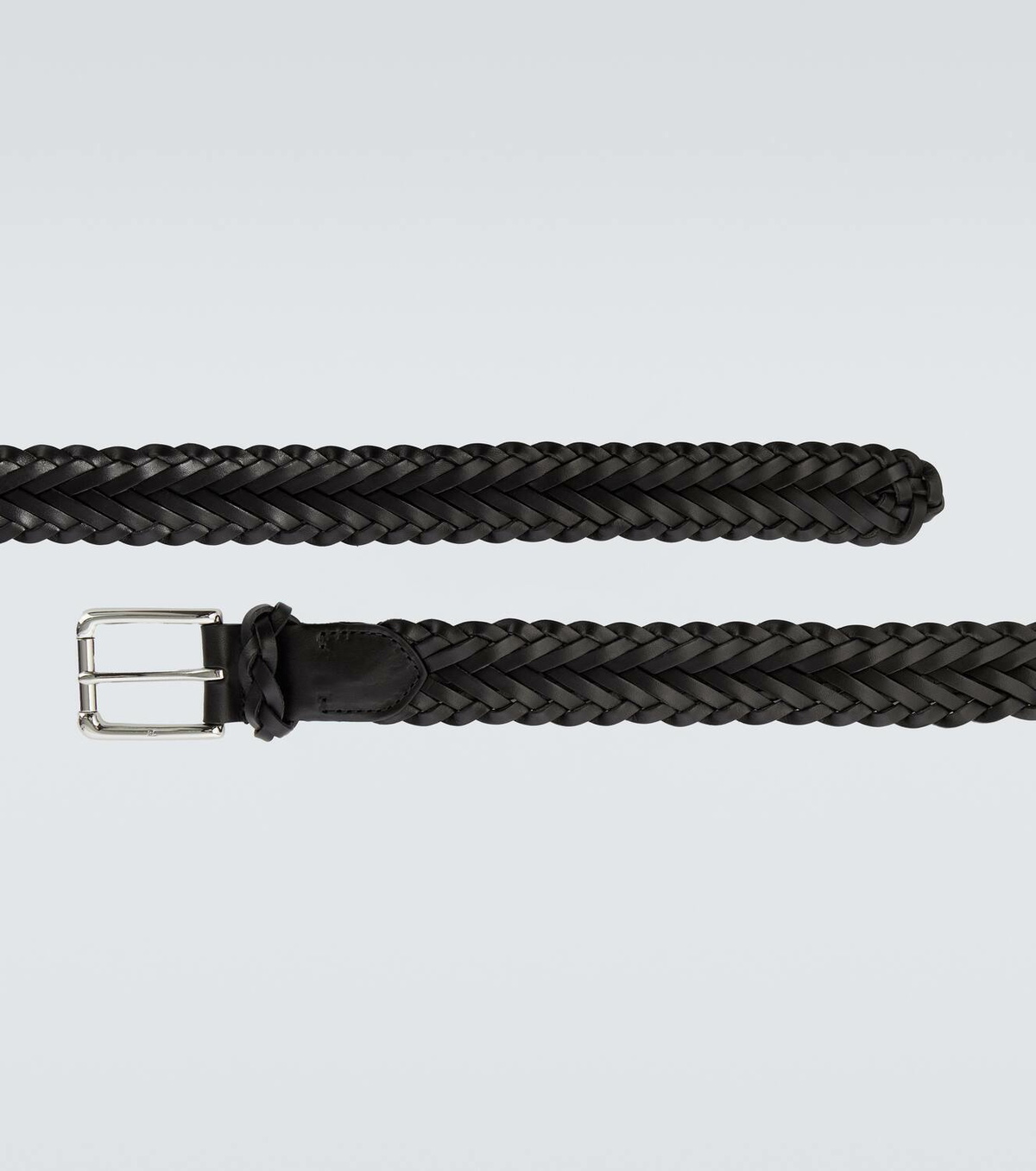 Ralph Lauren Purple Label Woven leather belt