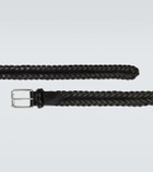 Ralph Lauren Purple Label Woven leather belt