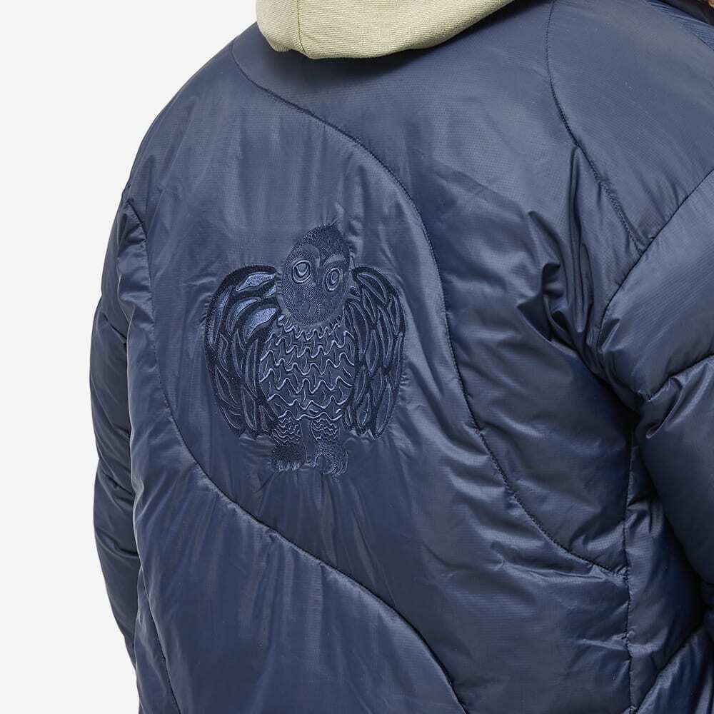Dime x Kanuk Wave Puffer Jacket in Dusty Navy Dime