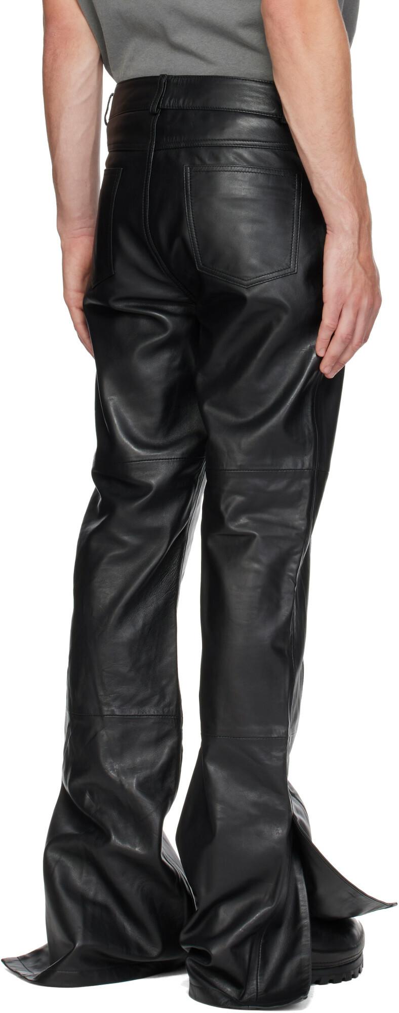 Deadwood Black Prance Leather Pants