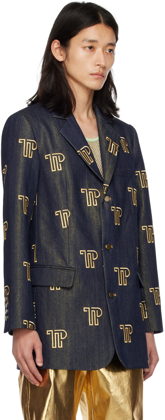 Theophilio SSENSE Exclusive Denim Blazer