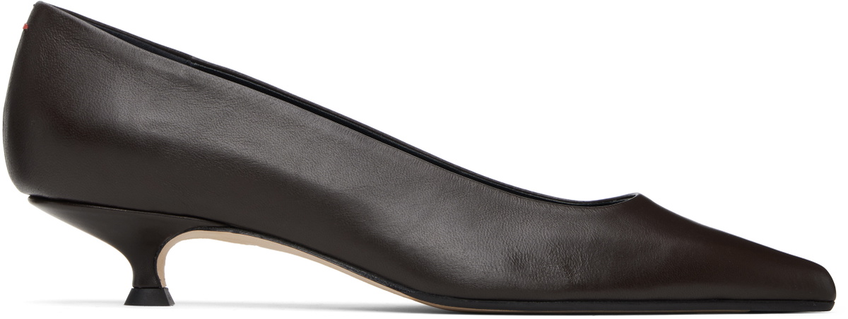 Aeyde Brown Cari Heels