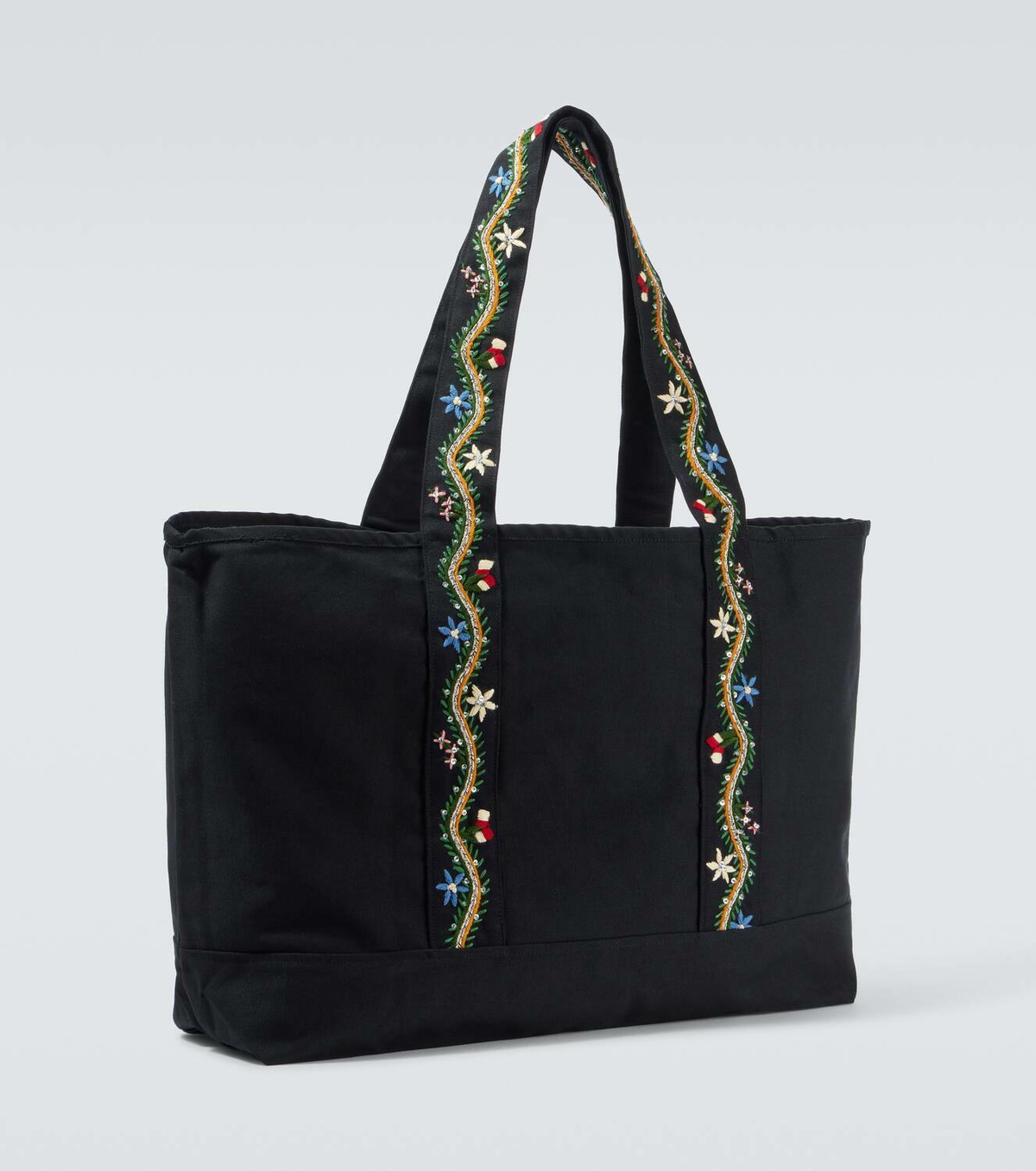 Bode Alpineflower sequined tote bag