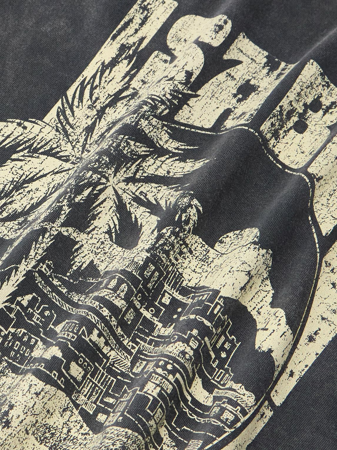 Marant - Honore Printed Cotton-Jersey T-Shirt - Gray
