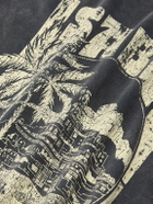 Marant - Honore Printed Cotton-Jersey T-Shirt - Gray