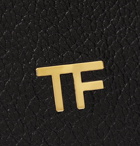 TOM FORD - Logo-Embellished Full-Grain Leather iPhone 11 Case - Black
