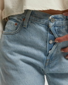 Levis 501® 90 S Light Indigo   Worn In Blue - Womens - Jeans