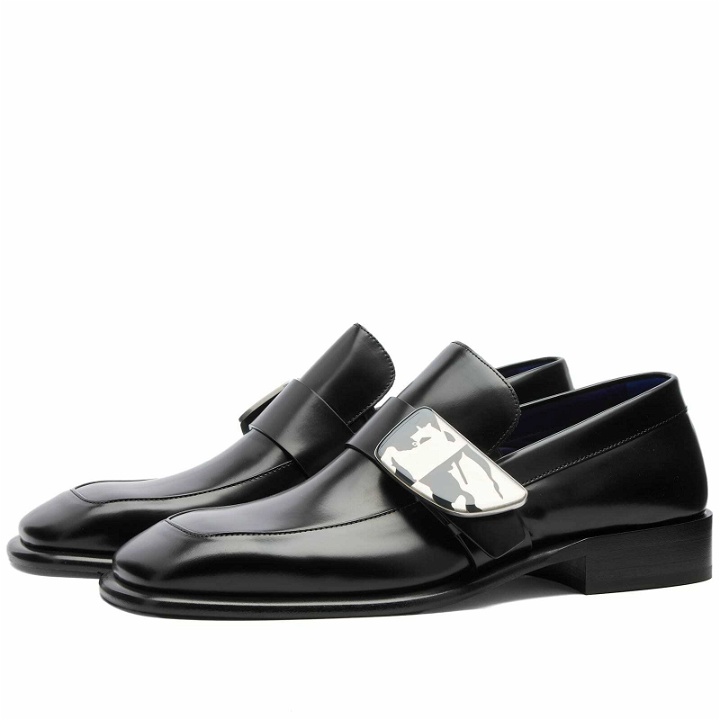 Photo: Burberry Men's Shield Loafers in Black