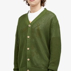 Heresy Men's Braid Cardigan in Green