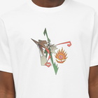 Maharishi Men's Cubist Dragon T-Shirt in White