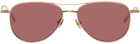 Matsuda Gold M3088 Sunglasses