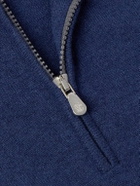 Brunello Cucinelli - Cashmere Half-Zip Sweater - Blue