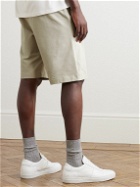 Hanro - Natural Living Stretch Organic Cotton-Jersey Drawstring Shorts - Neutrals