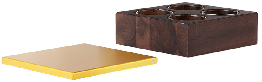 knIndustrie Gold Contenitore 3 Kitchen Box