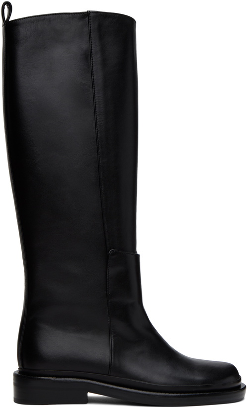 Photo: LOW CLASSIC Black Pull-Loop Boots