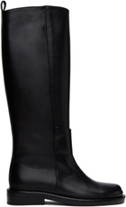 LOW CLASSIC Black Pull-Loop Boots