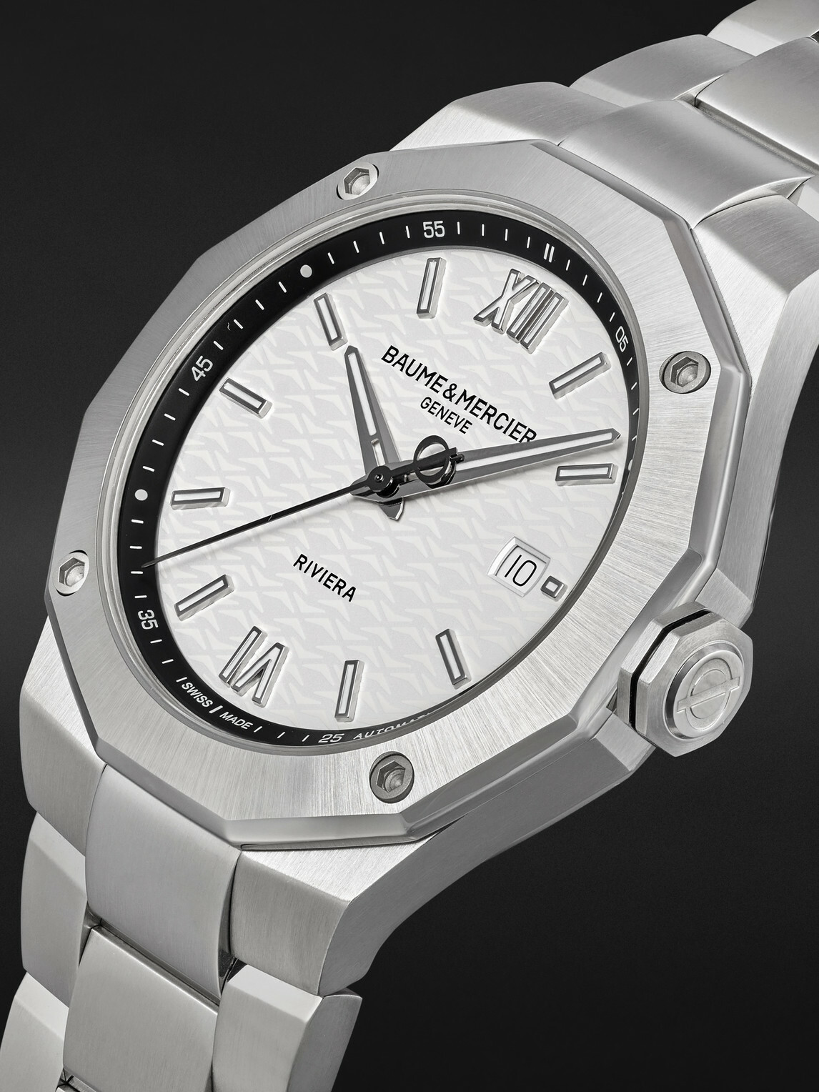 Baume & Mercier - Riviera Automatic Stainless Steel Watch, Ref. 10829