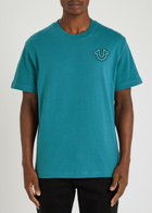 True Religion Vintage Puff Buddha Cotton T-shirt Charcoal