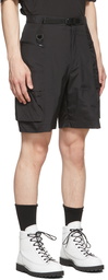 Snow Peak Black TONEDTROUT Edition Nylon Shorts