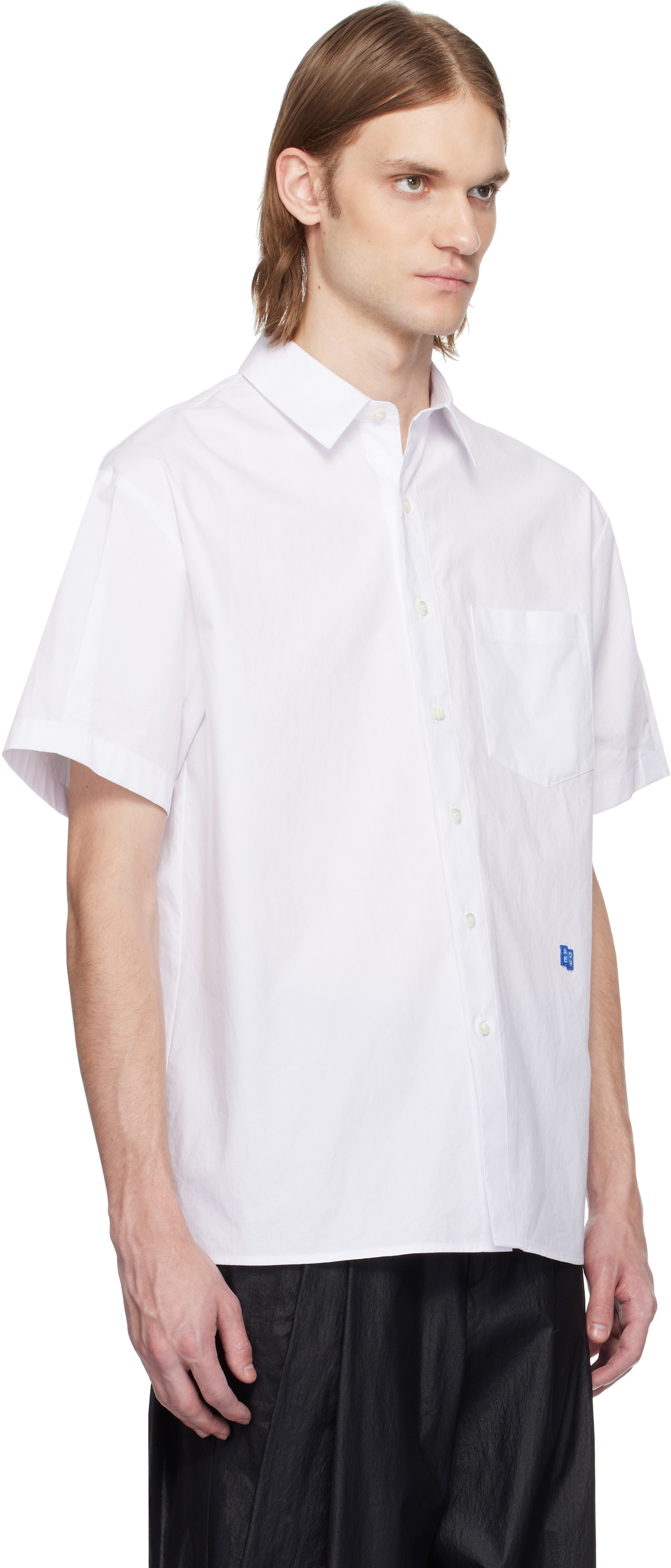 ADER error White Sig; TRS Tag Half Sleeve 01 Shirt