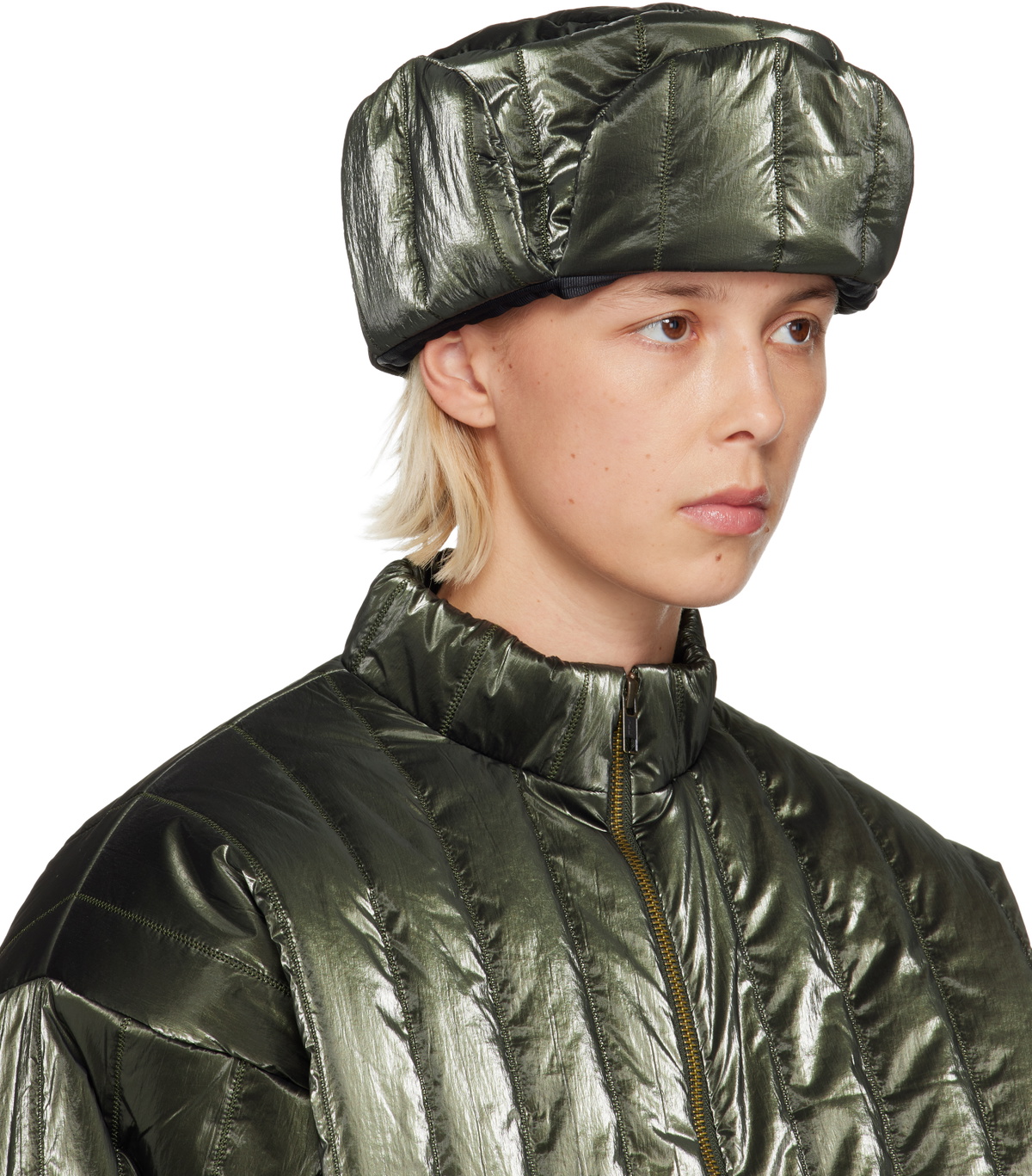 Nicklas Skovgaard SSENSE Exclusive Green Jody Cap