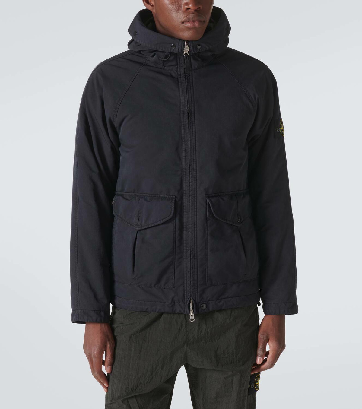 Stone Island David-TC canvas down jacket Stone Island