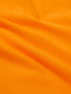 WTAPS - Logo-Appliquéd Cotton-Blend Jersey T-Shirt - Orange