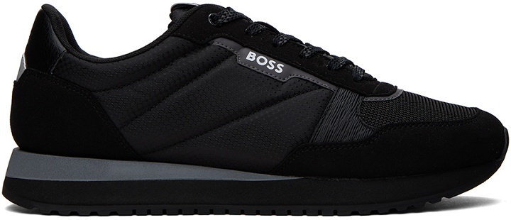 Photo: BOSS Black Embossed Sneakers