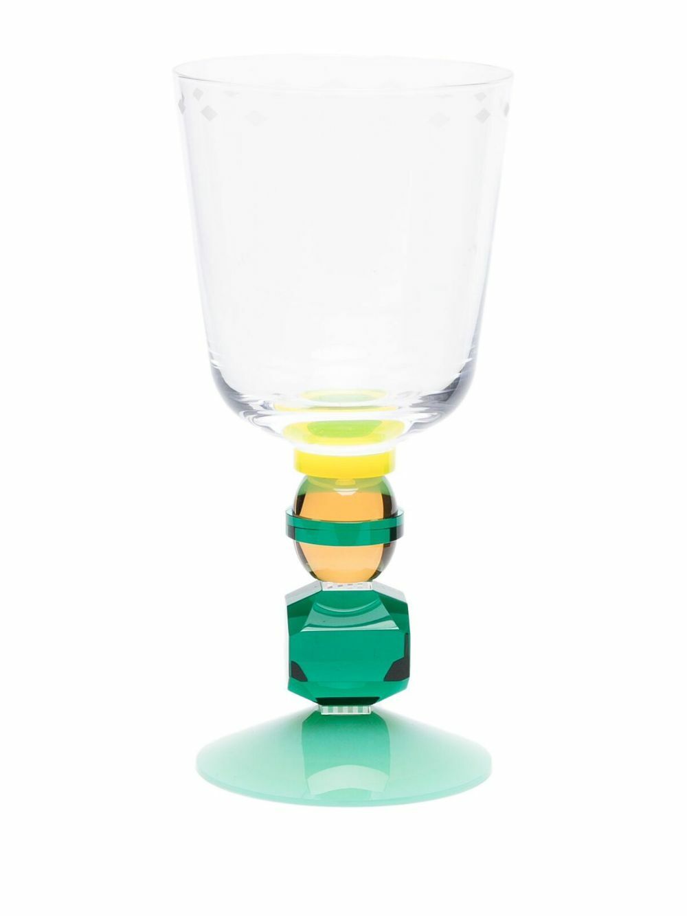 Reflections Copenhagen Green Mayfair Short Crystal Glasses Set