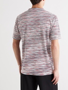 Missoni - Striped Cotton-Jersey T-Shirt - Red