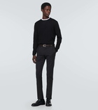 Lardini Wool, silk, and cashmere sweater