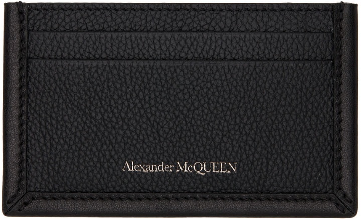 Photo: Alexander McQueen Black Edge Card Holder