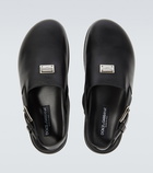 Dolce&Gabbana Leather clogs