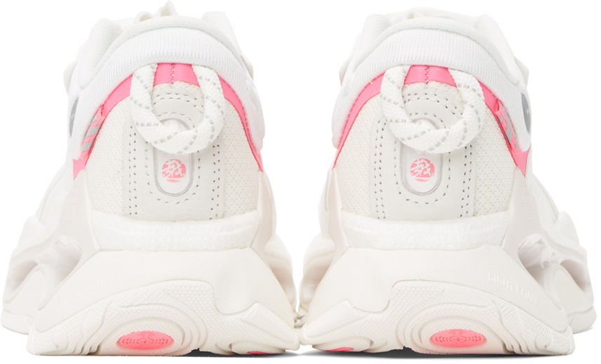 Li-Ning White & Pink EXD Infinity Sneakers