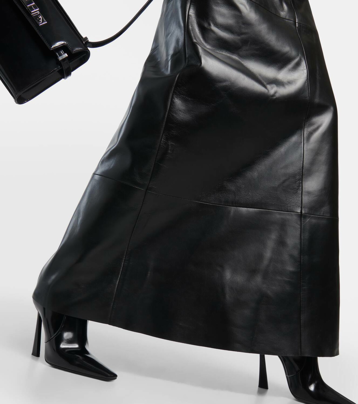 Saint Laurent Leather maxi skirt Saint Laurent
