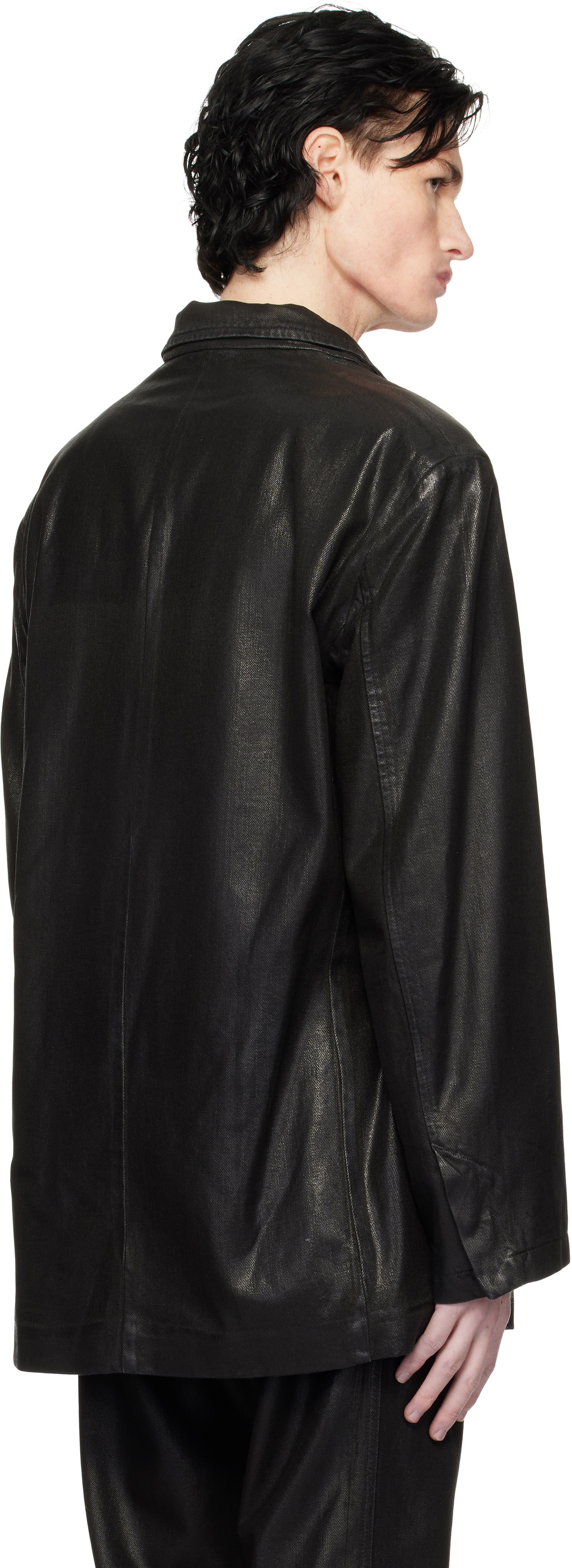 Diesel Black D-Bla Denim Blazer