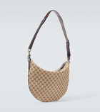 Gucci Gucci B GG Canvas Medium shoulder bag