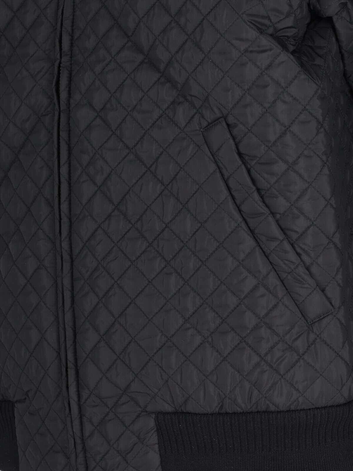 Random Identities Quilted Jacket