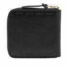 Visvim Men's Leather Bifold Wallet in Black