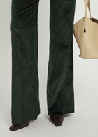 Gabriela Hearst Vesta Straight-leg Corduroy Trousers Green