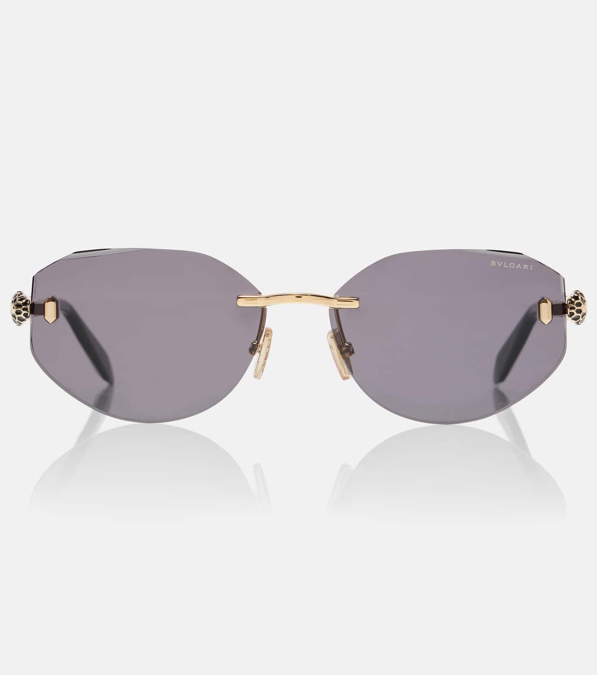 Bvlgari Serpenti Forever oval sunglasses
