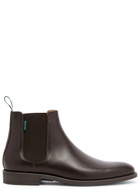 Paul Smith Cedric Leather Chelsea Boots Brown