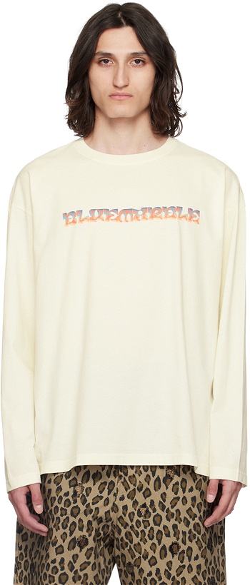 Photo: BLUEMARBLE Off-White Mandala Long Sleeve T-Shirt
