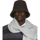 Jil Sander Grey Wool Hat